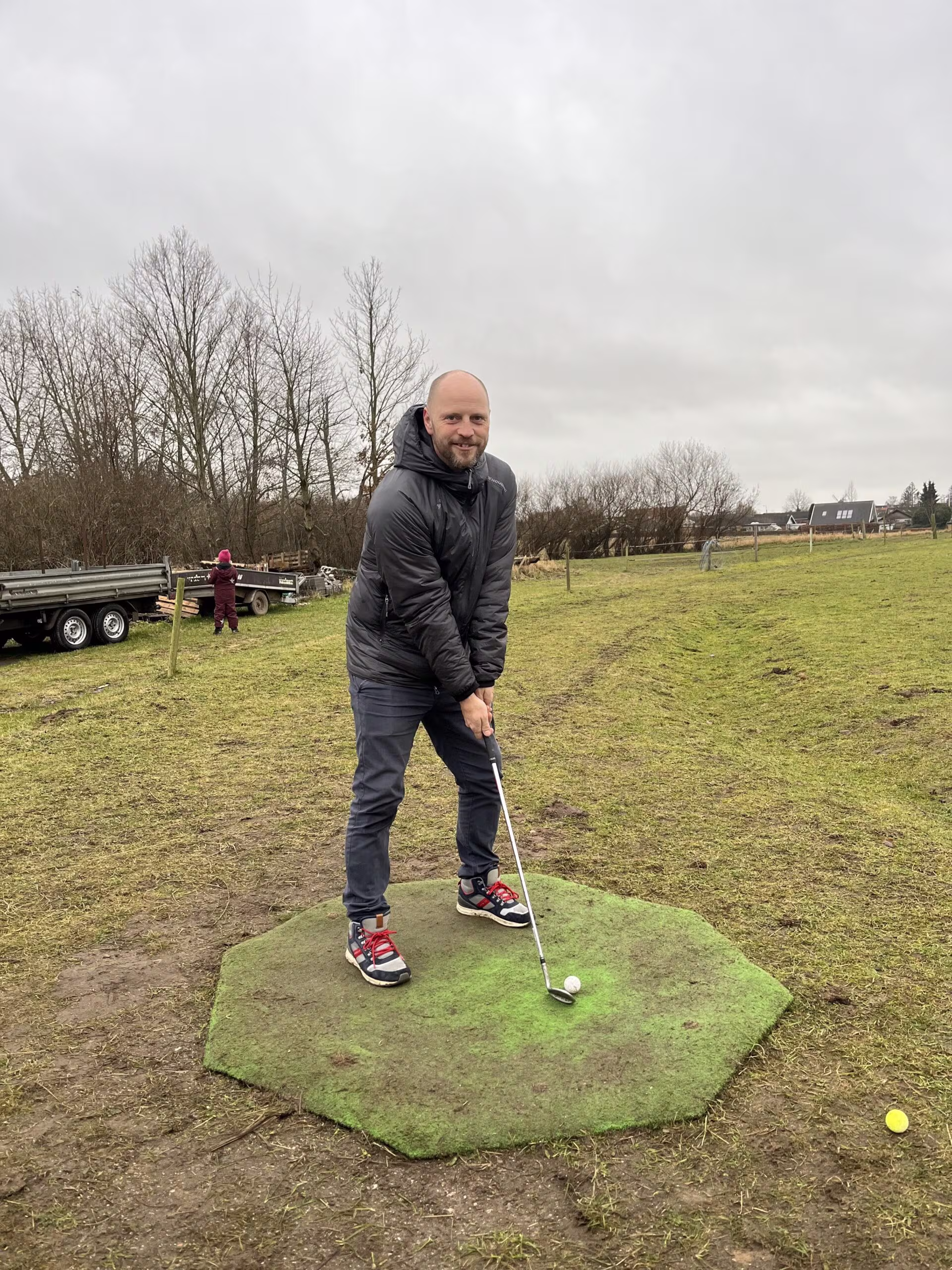 Steffen, vinder af Juletræsgolf 2023 på Jagtgården
