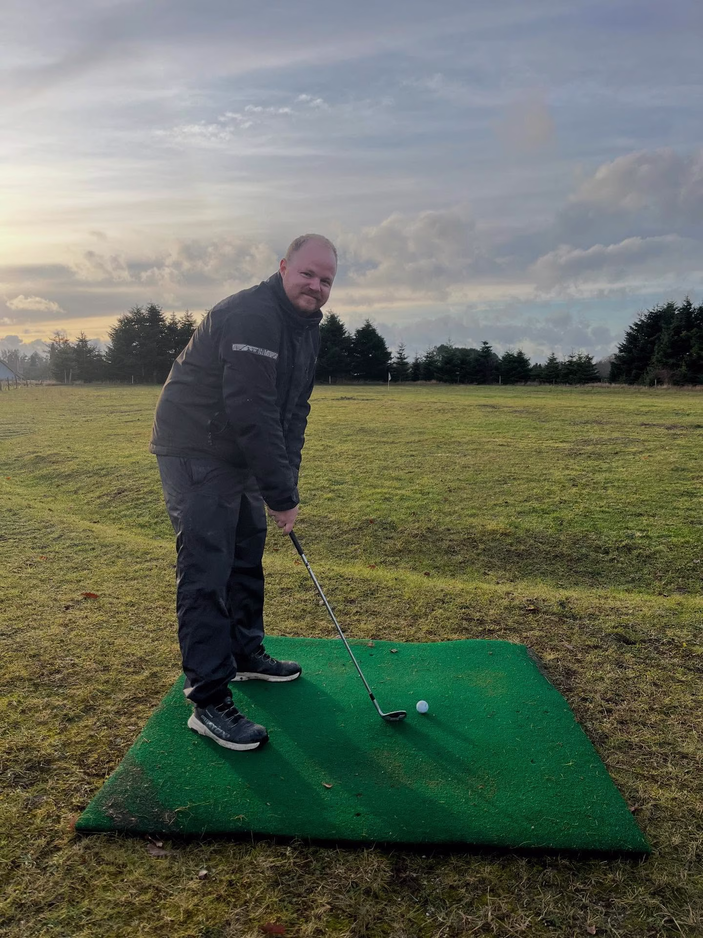 Martin Mytting, vinder af Juletræsgolf 2025 på Jagtgården