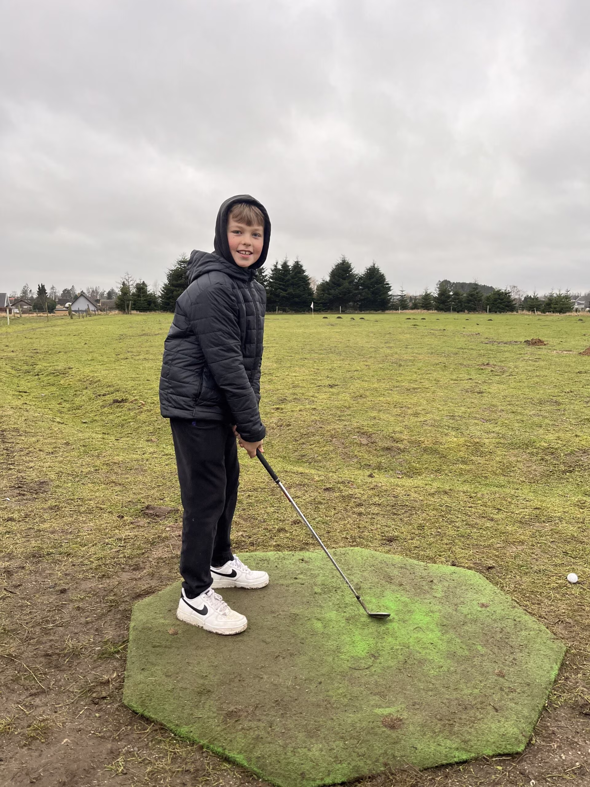 Sigurd Koefoed Svendsen, vinder af Juletræsgolf 2023 på Jagtgården